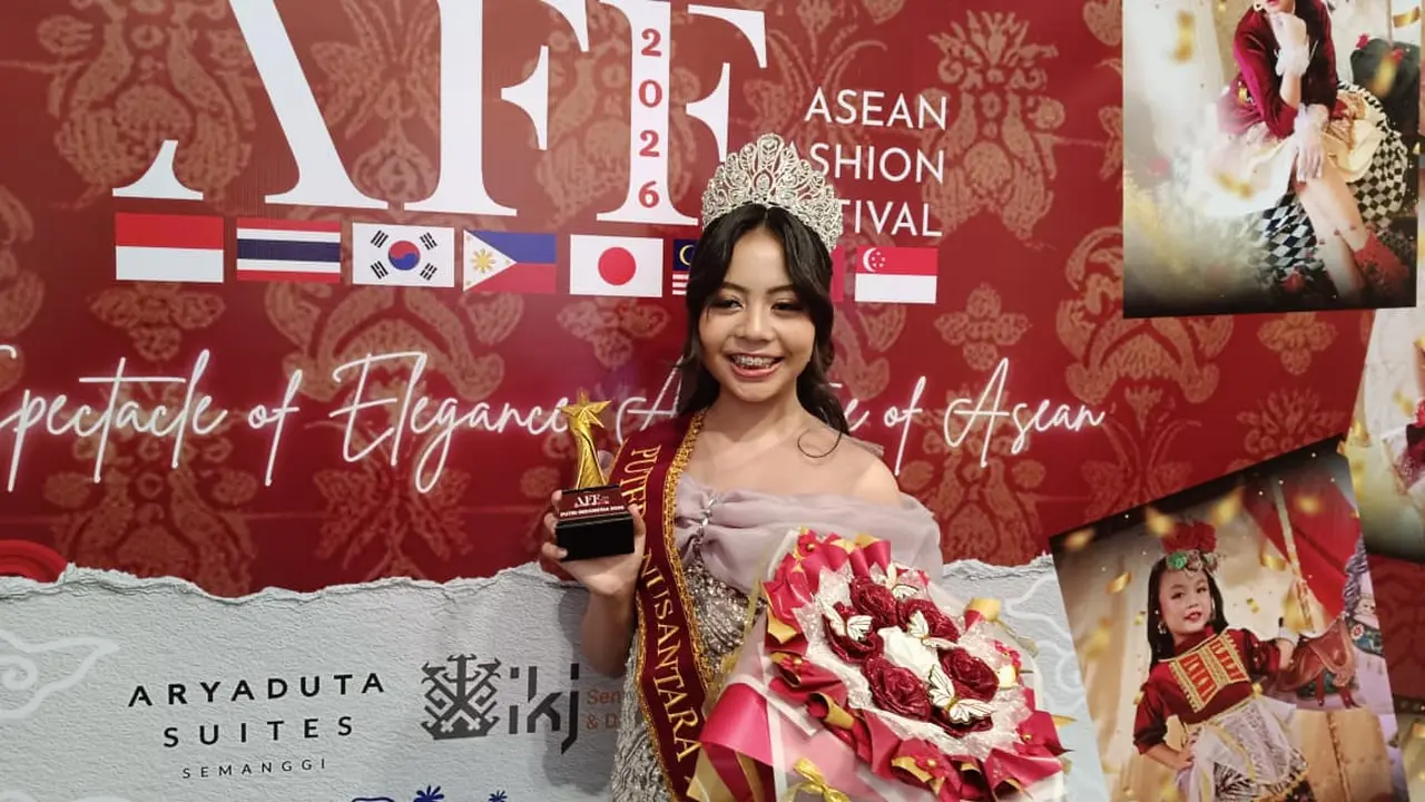 Chevazrilia Alfaruk Juara Putri Nusantara 2026, Simpan Mimpi Tampil di Puteri Indonesia